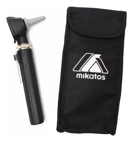 Mini Otoscopio Mikatos (preto) Led