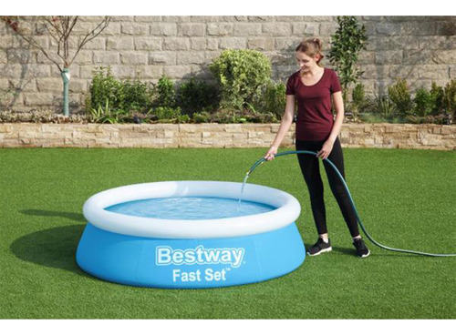 Conjunto De Piscina Bestway Fast 183 Cm X 51 Cm 936 L Azul