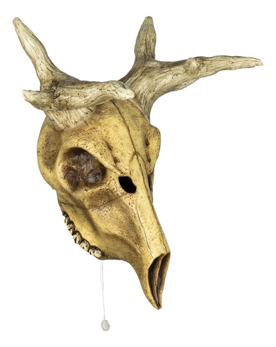 Decorativo Cabeza De Ciervo Esqueleto Venado Con Luz Led