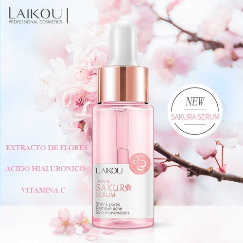 Serum Sakura Japon Acido Hialuronico Vitamina C Antiarrugas