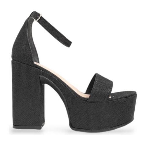 Sandalias Sasha Brillo Black
