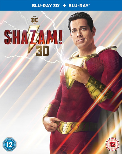 Shazam Pelicula Dc Comics 3d Blu-ray