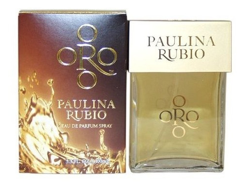 Paulina Rubio Oro Por Paulina Rubio Para Mujeres. Eau Fw2mm