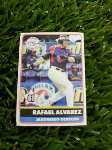 2001 Béisbol Profesional Venezolano Rafael Alvarez #61