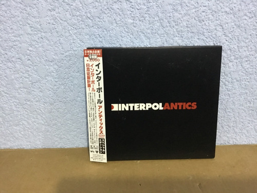 Interpol          Antics  ( Edicion Japonesa 2 Cds )