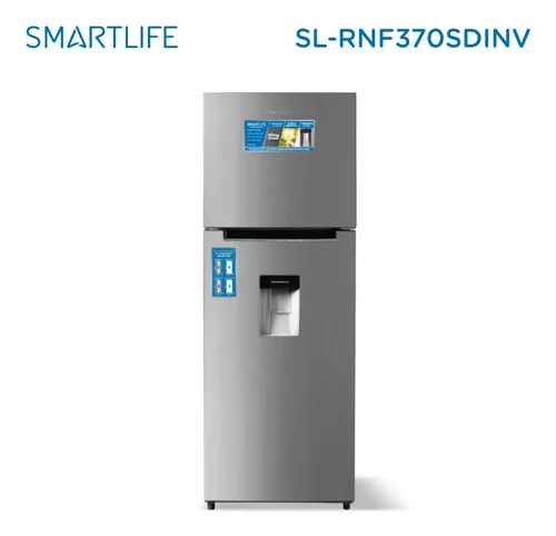 Heladera Inverter Smartlife Frio Seco C/disp 342 L - Inox