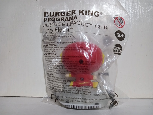 Muñeco The Flash Colec. La Liga De La Justicia Burger King