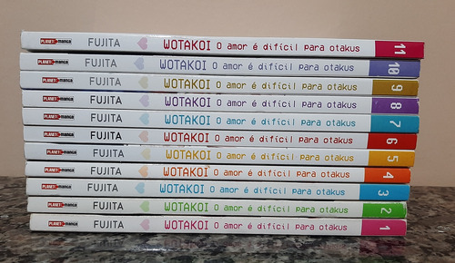 Mangá Wotakoi Volumes 1 Ao 11 (coleção Completa)