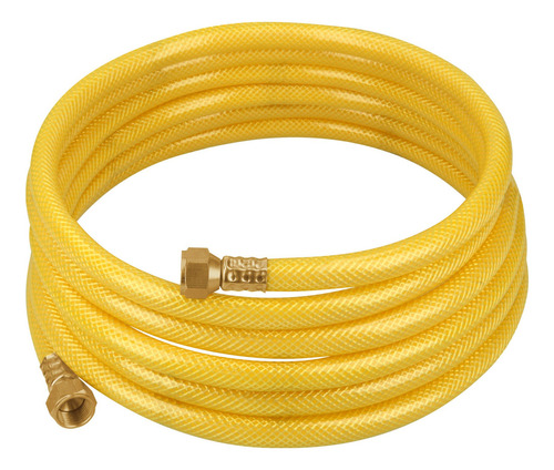 Manguera Para Gas 3/8in Flexible Amarilla De 4m C/conexión
