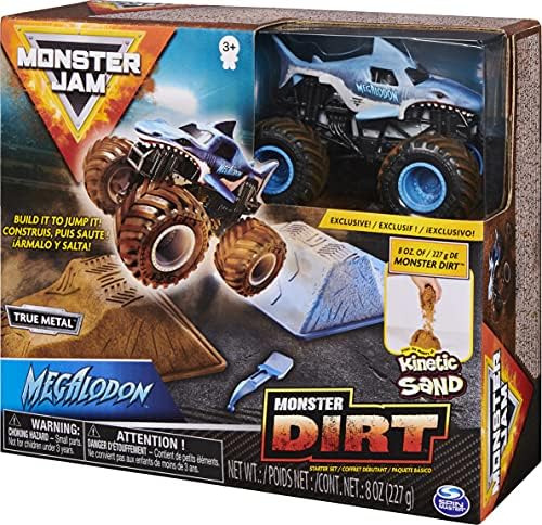 Monster Jam - Set Inicial Megalodon Dirt 226g