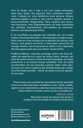 Pare De Brigar Com A Vida