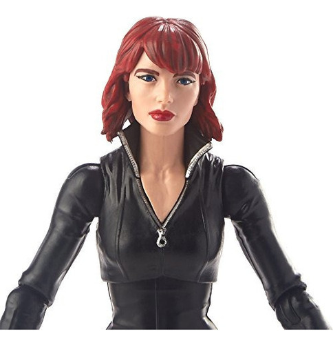 Marvel Legends Series Black Widow De 6 Pulgadas Con Motocicl