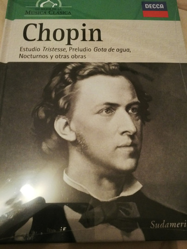 Cd Libro Frederic Chopin Música Clásica Lo Mejor Sellado