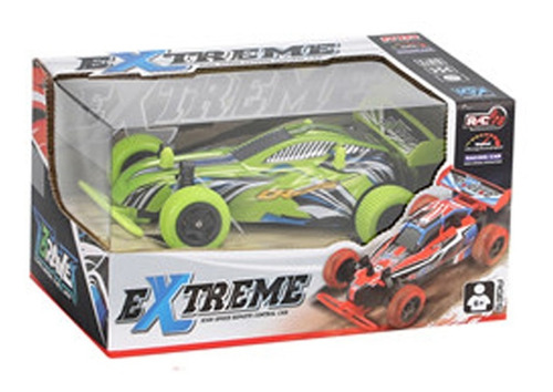 Auto De Carreras Extreme A Radio Control Explorer Fan Color Verde