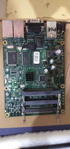 Mikrotik Rb433 Com Cartão Wi-fi E Cabo Pig Tail Usado