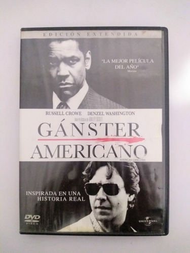 Dvd Gánster Americano