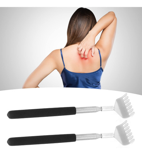 Rascador De Espalda Extensible, 2 Piezas Rascador De