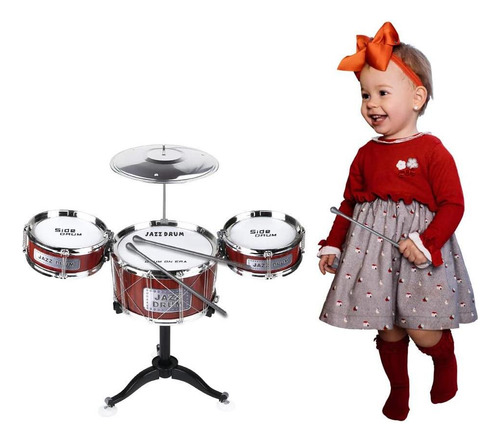 Sets De Batería De Tambor De Jazz Ahomash Para Niños 1 6 Kit