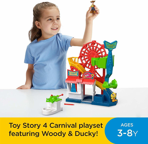 Imaginext Fisher Price Parque De Diversiones Toy Story 4