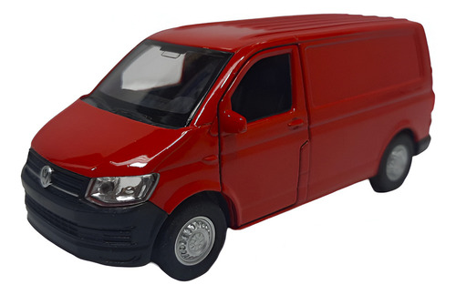 Volkswagen Vw T6 Van Transporter Nuevo Sin Caja R Welly 1/32 Rojo