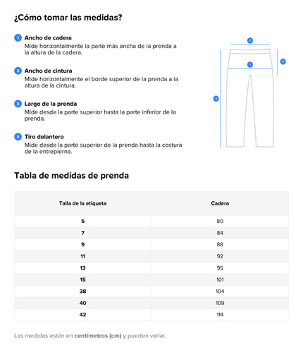 Pantalón De Mezclilla Para Mujer Scandia Jeans Stretch