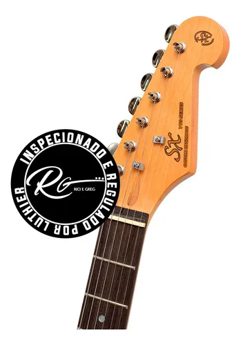 Guitarra elétrica SX Vintage Series SST62+ de tília vintage Guitarra elétrica SX Vintage Series SST62+ de tília vintage