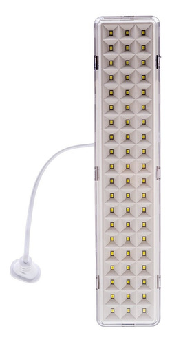 Luz De Emergencia 60 Leds Litio 8hs Sica Color Blanco
