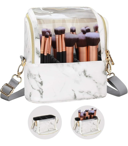 Bolso Para Brochas De Maquillaje Marble Bmakeup