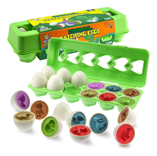 Play Brainy Huevos A Juego De Dinosaurios Para Niños Peque.