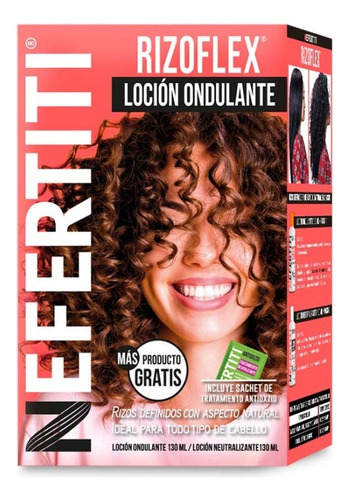 Kit Loción Ondulante Nefertiti Rizoflex