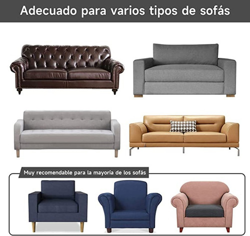 Protector Cubre Sala Ajustable Stretch Fit Elástico