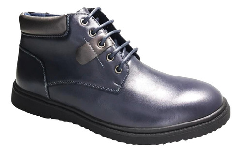 Zapatos Stylo De Hombre Azul Marino Wd9803-1ena