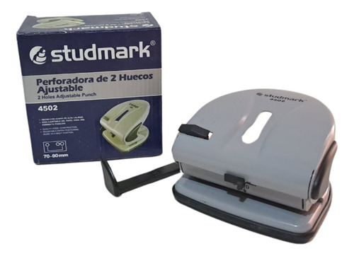 Perforadora De 2 Huecos Grande Studamark, Sysabe, Printa