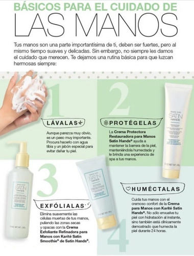 Estuche Cuidado De Las Manos Satin Hands® Libre De Fragancia Sin Fragancia