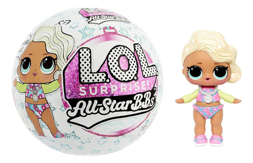 Lol Surprise All Stars Bb Estrellas Azul 8 Sorpresas Mga