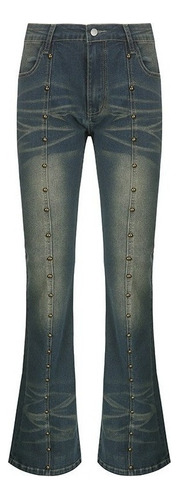 Women's A-line Pants, Elastic Jeans, Fashion Design