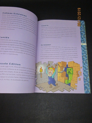 Livro Minecraft De A Z A (Usado)