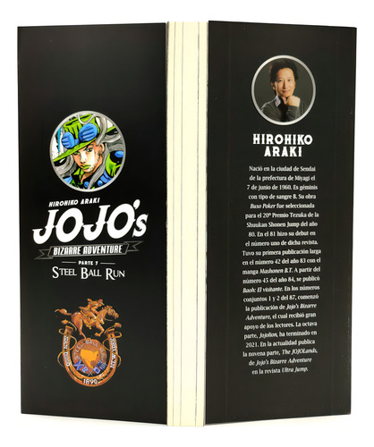 Jojo's Bizarre Parte 7 Steel Ball Run N. 9