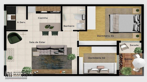 Imagem 5 de 5 de Apartamento Com 2 Dormitórios À Venda Na Penha - Ap0863