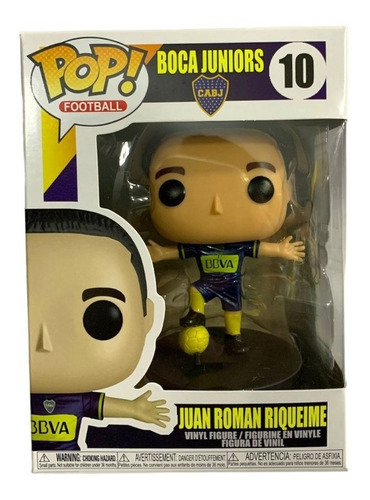 Figura Pop Juan Roman Riquelme 10 Boca Juniors Compatible