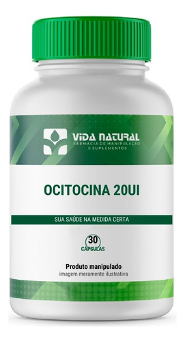 Ocitocina 20ui 30 Doses Sublingual Sabor Sem Sabor