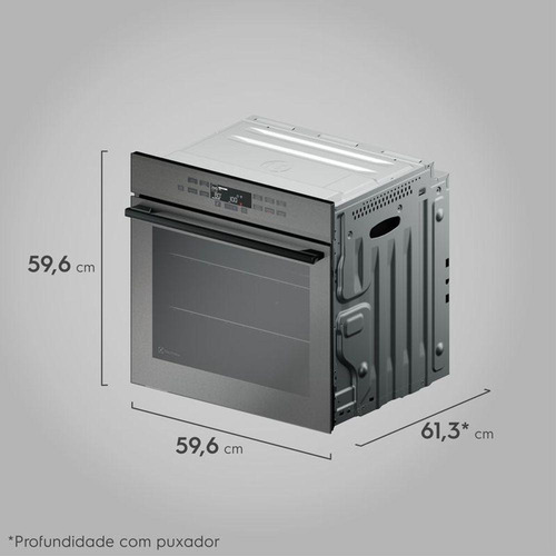 Forno De Embutir Elétrico Electrolux Oe8ew 80l Expert 220v