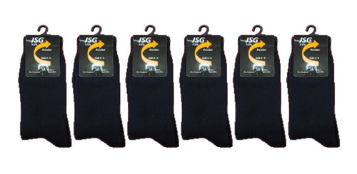 Jandry Kids Calcetin Escolar ALG Spandex 12 Piezas