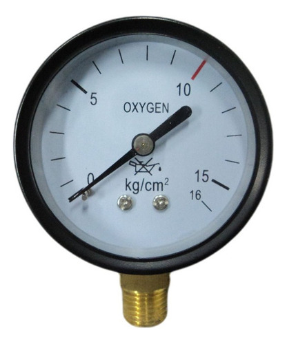Manômetro Para Regulador De Oxigênio 0-15 Kg/cm
