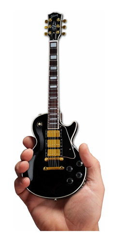 Axe Heaven Mini Lp Guitarra Electrica Custom Ebano 1:4