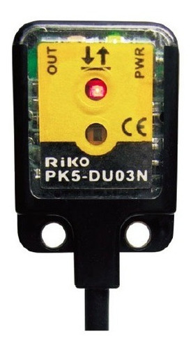 Sensor Fotoelectrico Mini D=3cm Npn 12/24vdc Riko Pk5-du03n