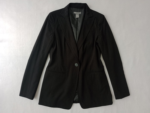 Blazer/saco Negro De Mujer. Talla M Ann Taylor