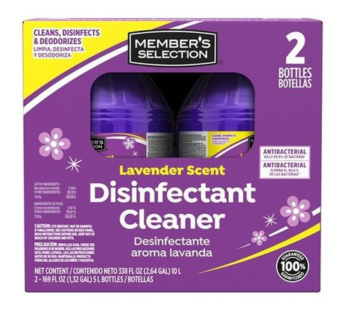 Desinfectante Members 5l X 2 Lavanda - L a $3710