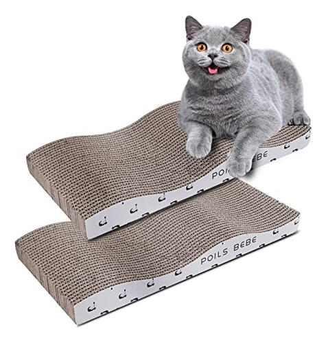 Cat Scratching Pad, Cardboard Reversible Cat Scratcher ...