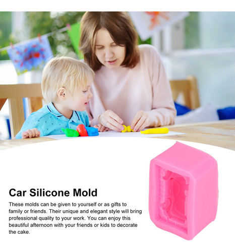 Jabón Hecho A Mano Con Forma De Coche Tridimensional Con Mol